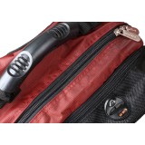 Addison 311015 case per notebook 39.6 cm (15.6 ) zaino nero borgogna
