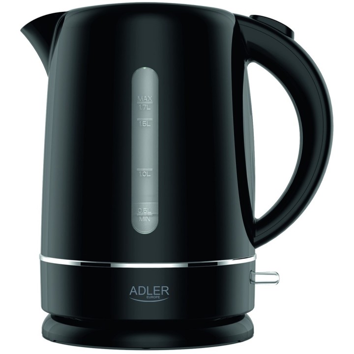 ADLER 1385B BOLLITORE ELETTRICO NERO BIANCO
