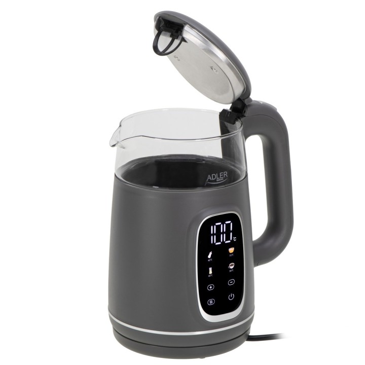 ADLER AD 1305 bollitore elettrico grigio argento