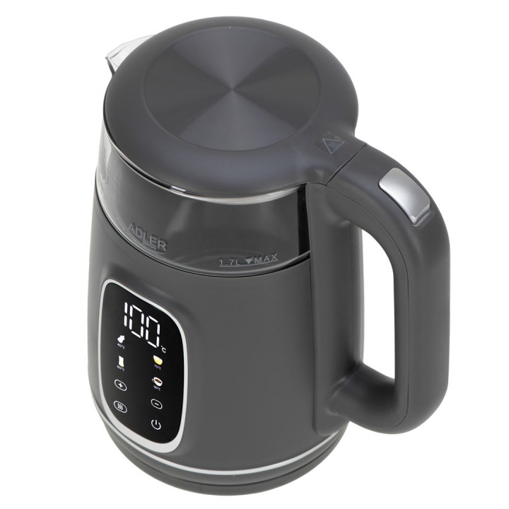 ADLER AD 1305 bollitore elettrico grigio argento