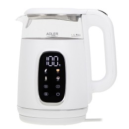 ADLER AD 1305 Bollitore elettrico bianco/argento