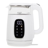 ADLER AD 1305 Bollitore elettrico bianco/argento