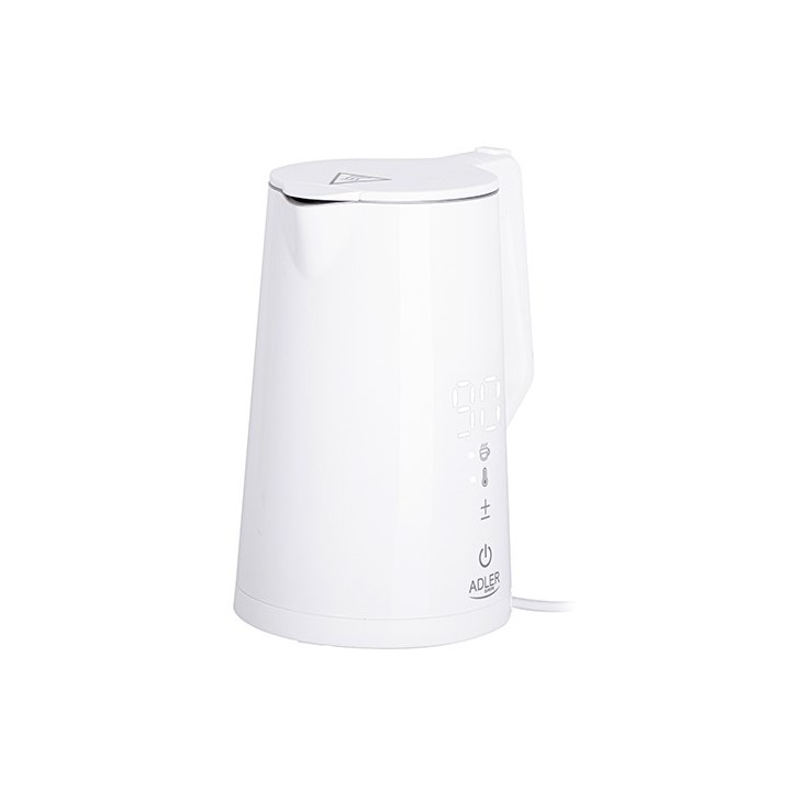 ADLER AD 1345W BOLLITORE ELETTRICO BIANCO
