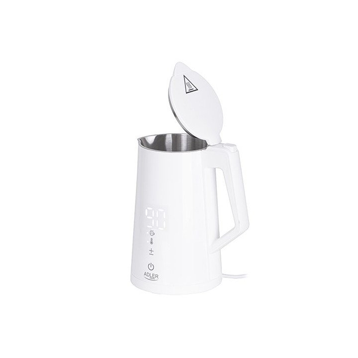 ADLER AD 1345W BOLLITORE ELETTRICO BIANCO