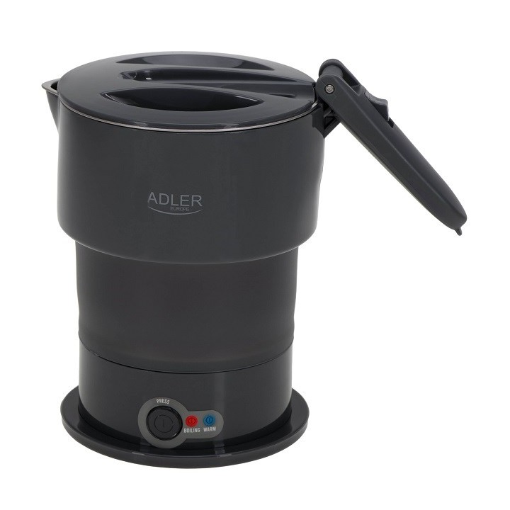ADLER AD 1377g Bollitore in silicone grigio