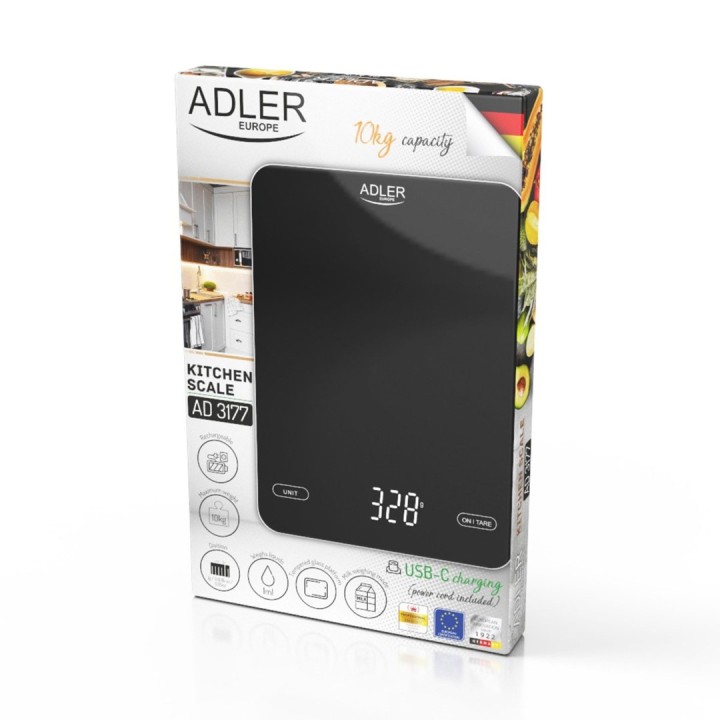 ADLER AD 3177b bilancia da cucina