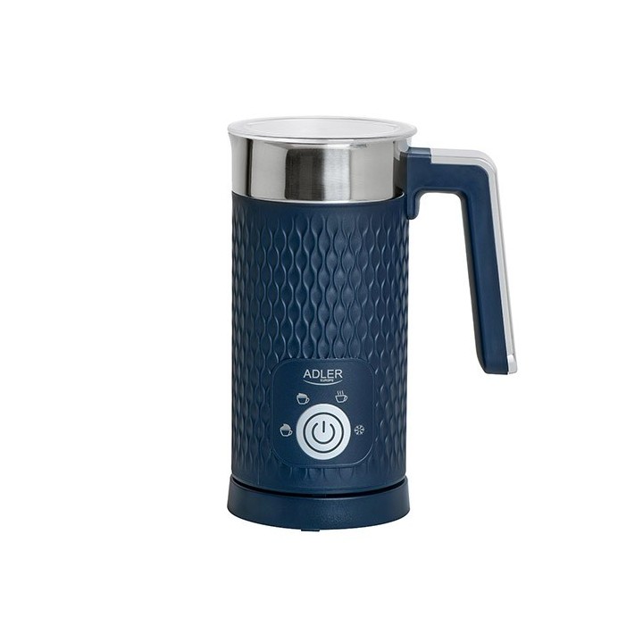 ADLER AD 4494d Montaspuma/scaldaelatte automatico blu navy