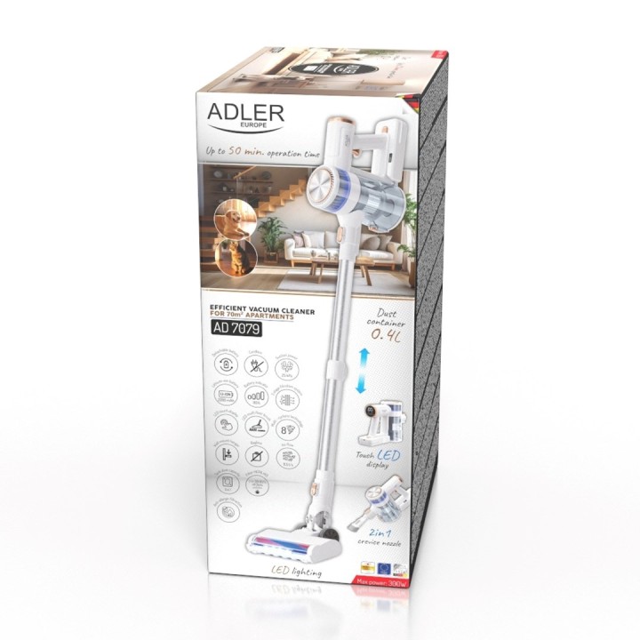 ADLER AD 7079 aspirapolvere verticale senza fili