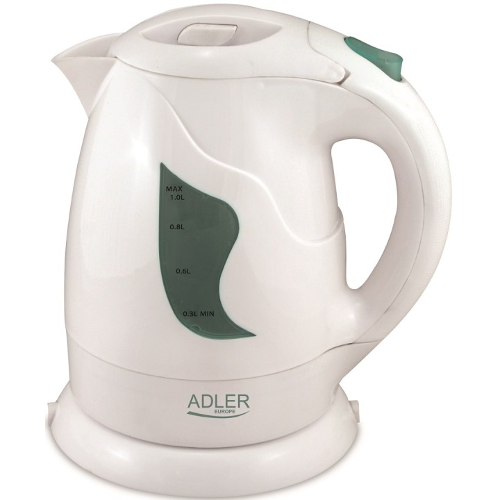 Adler AD 08 w bollitore elettrico 1 L 850 W bianco