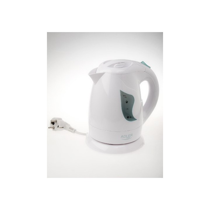 Adler AD 08 w bollitore elettrico 1 L 850 W bianco