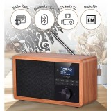Adler AD 1184 Radio portatile digitale nero legno