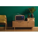 Adler AD 1184 Radio portatile digitale nero legno