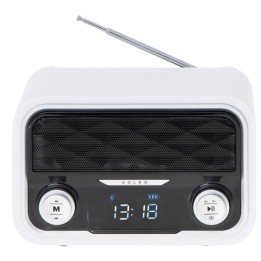 Adler AD 1185 Radio portatile bianca
