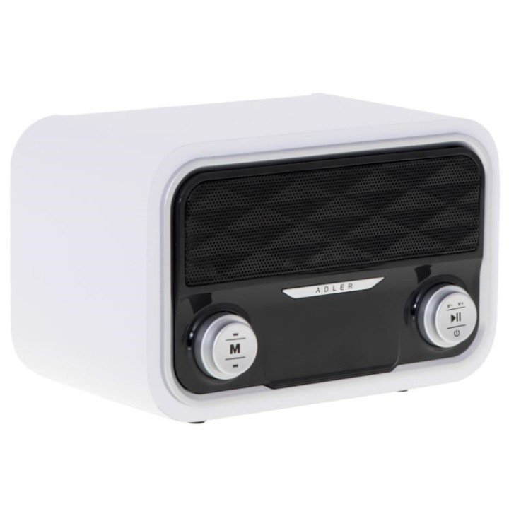 Adler AD 1185 Radio portatile bianca