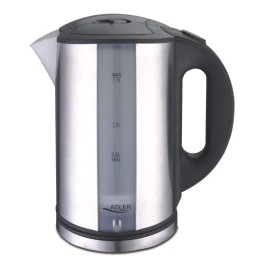 Adler AD 1216 bollitore elettrico 1.7 L nero argento 2200 W