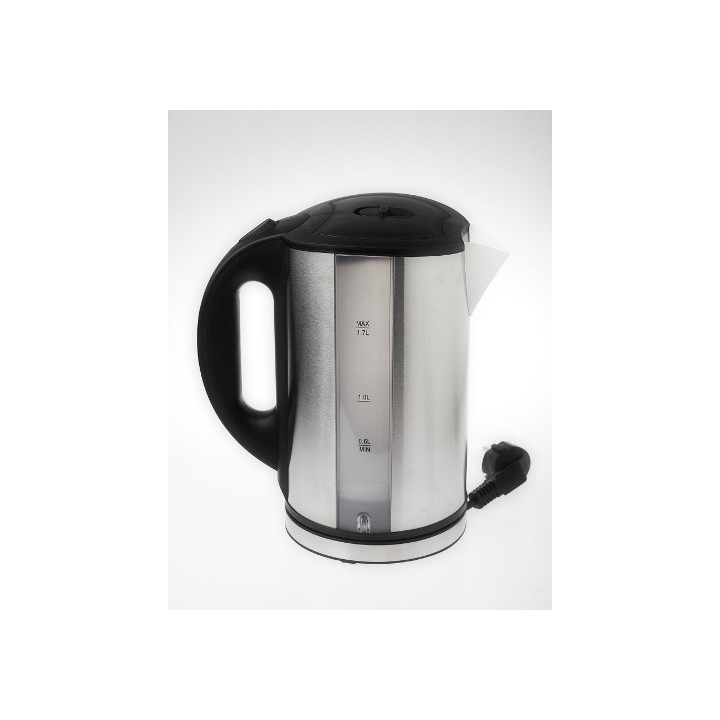 Adler AD 1216 bollitore elettrico 1.7 L nero argento 2200 W