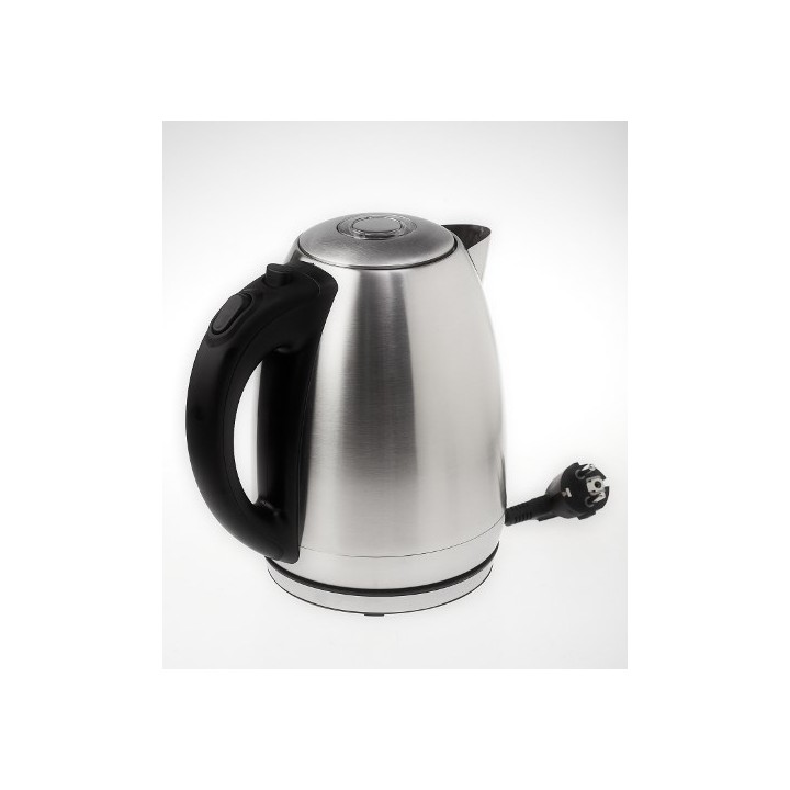 Adler AD 1223 Bollitore elettrico 1.7 L Nero Acciaio inossidabile 2200 W