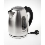 Adler AD 1223 Bollitore elettrico 1.7 L Nero Acciaio inossidabile 2200 W