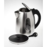 Adler AD 1223 Bollitore elettrico 1.7 L Nero Acciaio inossidabile 2200 W