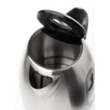 Adler AD 1223 Bollitore elettrico 1.7 L Nero Acciaio inossidabile 2200 W