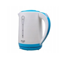 Adler AD 1244 Bollitore elettrico 2.5 L 2200 W Bianco e blu