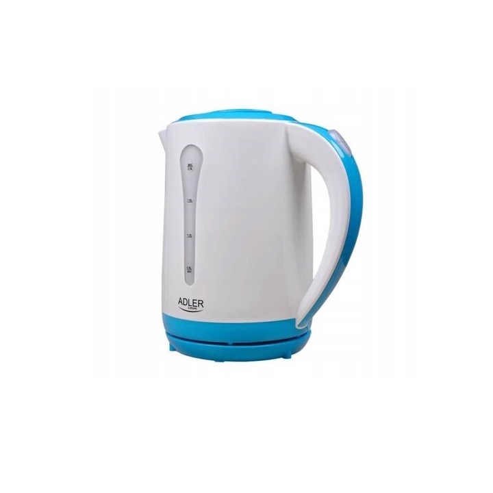 Adler AD 1244 Bollitore elettrico 2.5 L 2200 W Bianco e blu