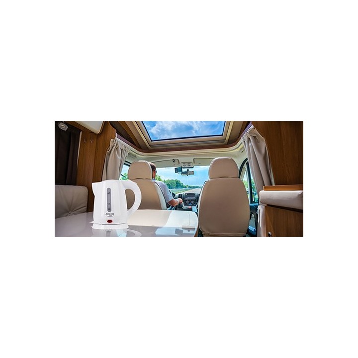 Adler AD 1272 bollitore elettrico 1 L 1600 W nocciola bianco