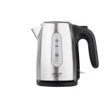Adler AD 1273 bollitore elettrico 1 L 1200 W nero nocciola acciaio inossidabile