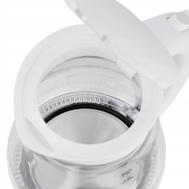 Adler AD 1274 B bollitore elettrico 1.7 L bianco trasparente 2200 W