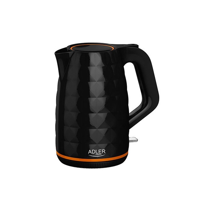 Adler AD 1277 B bollitore elettrico 1.7 L 2200 W nero