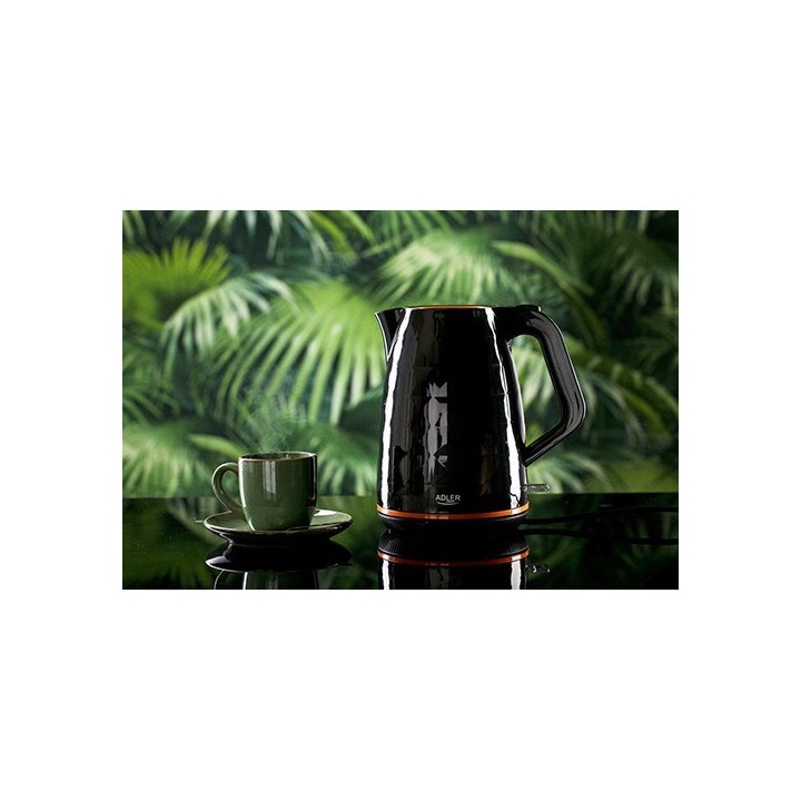 Adler AD 1277 B bollitore elettrico 1.7 L 2200 W nero