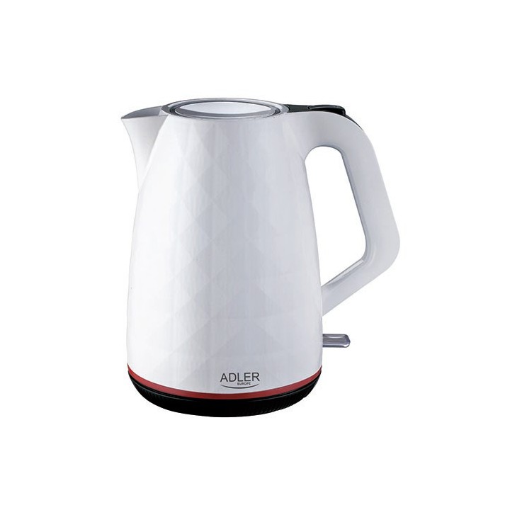 Adler AD 1277 W bollitore elettrico 1.7 L 2200 W bianco