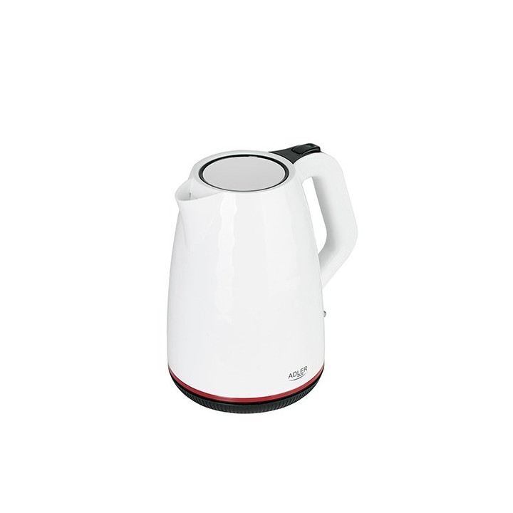 Adler AD 1277 W bollitore elettrico 1.7 L 2200 W bianco