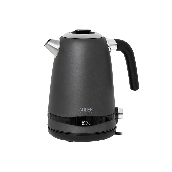 Adler AD 1295 Bollitore in acciaio 1.7 l grigio satinato