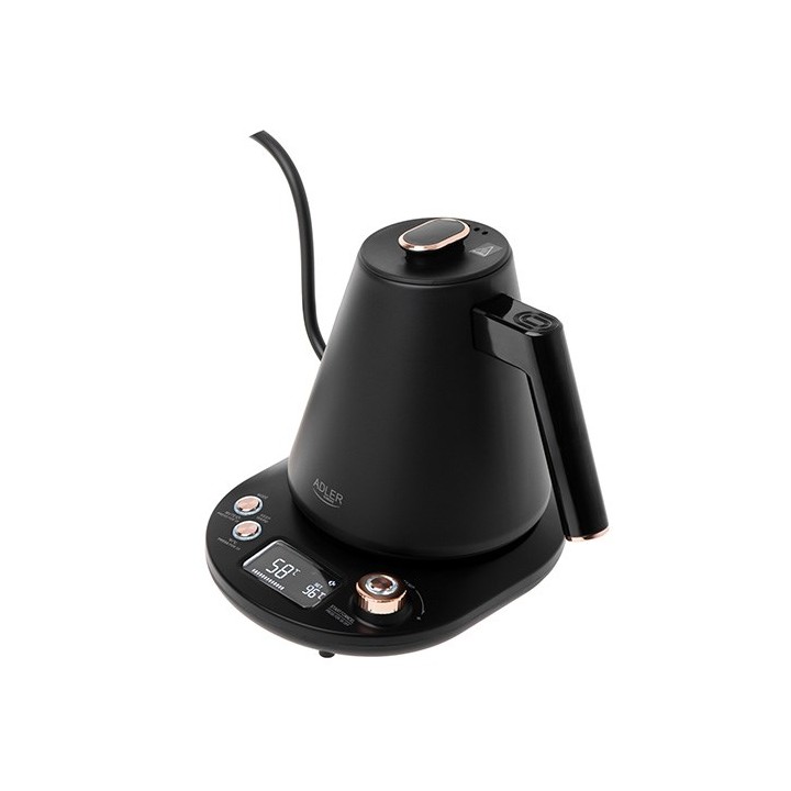 Adler AD 1349 Bollitore elettrico con becco lungo 1.0L nero