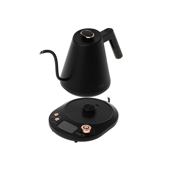 Adler AD 1349 Bollitore elettrico con becco lungo 1.0L nero