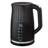 Adler AD 1350 1.7L Bollitore elettrico con controllo della temperatura LED nero
