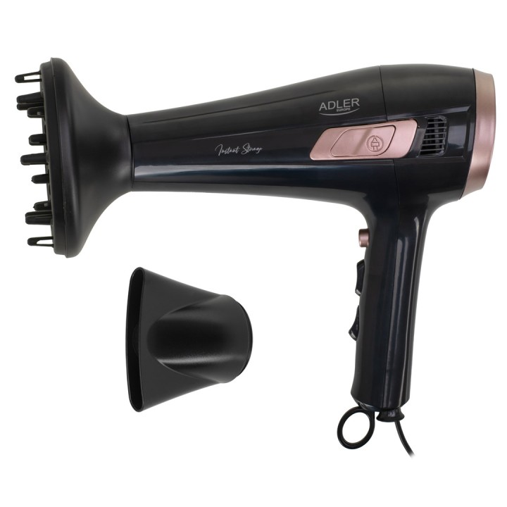 Adler AD 2283 Asciugacapelli 2000 W nero
