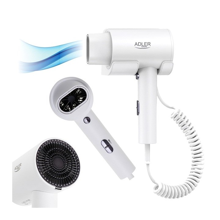 Adler AD 2285w Hotel Asciugacapelli bianco