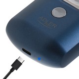 Adler AD 2937 rasoio uomo Rasoio rotativo blu