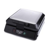 Adler AD 3036 piastra per waffle 4 waffle(s) nero grigio 1500 W