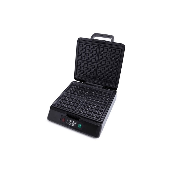 Adler AD 3036 piastra per waffle 4 waffle(s) nero grigio 1500 W