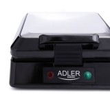 Adler AD 3036 piastra per waffle 4 waffle(s) nero grigio 1500 W