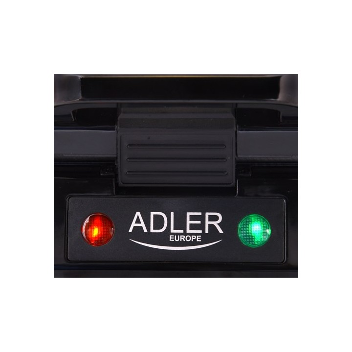 Adler AD 3036 piastra per waffle 4 waffle(s) nero grigio 1500 W