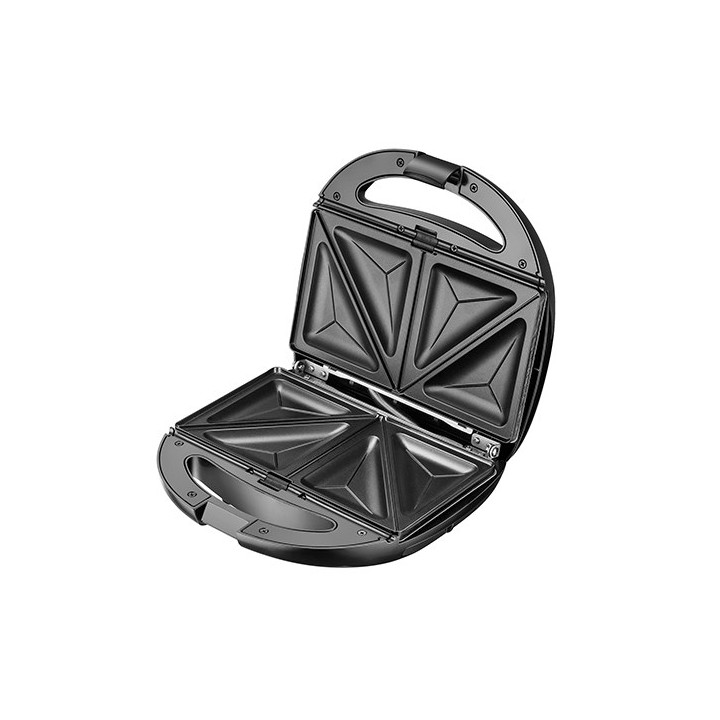 Adler AD 3040 Piastra per sandwich 1200 W nero grigio
