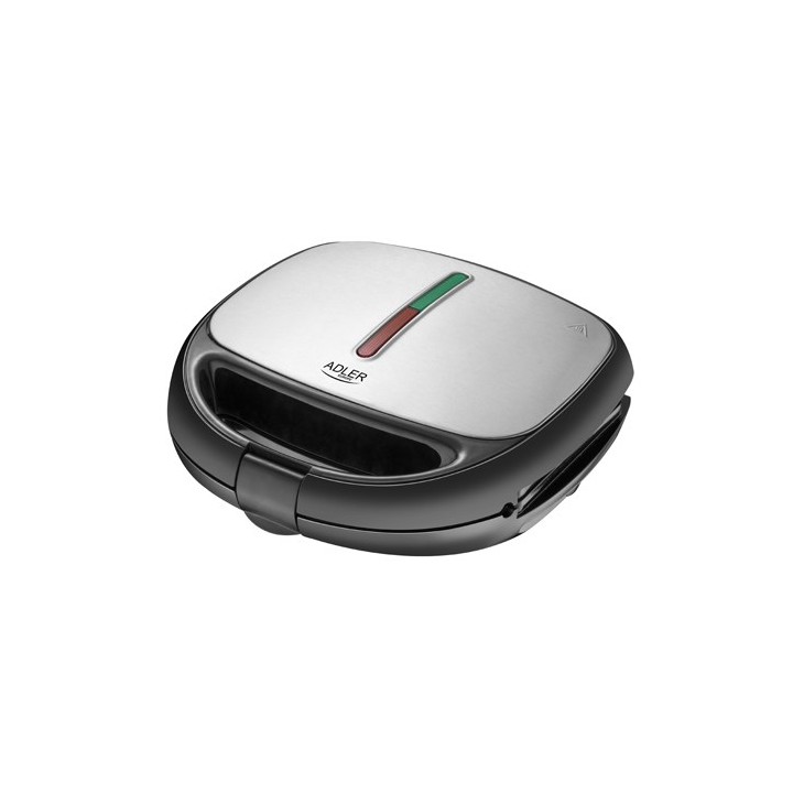 Adler AD 3040 Piastra per sandwich 1200 W nero grigio