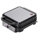 Adler AD 3083 piastra per waffle 4 waffle 1800 W nero argento