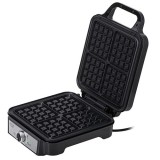 Adler AD 3083 piastra per waffle 4 waffle 1800 W nero argento