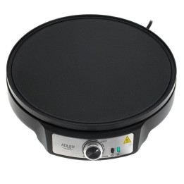 Adler AD 3093 Piastra per pancake elettrica doppia 2 in 1 Nero