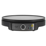 Adler AD 3093 Piastra per pancake elettrica doppia 2 in 1 Nero
